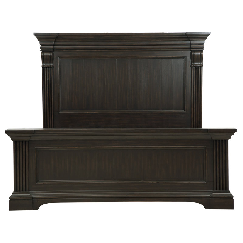 Pulaski Caldwell Brown King Bed